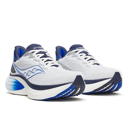 Saucony Men's Triumph 24 White/Naval Running Shoe - S100997-1018