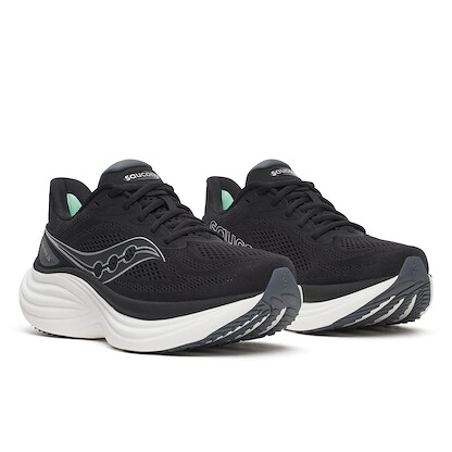 Saucony Women's Triumph 24 Wide Black/Silver Running Shoe - S100994-1003