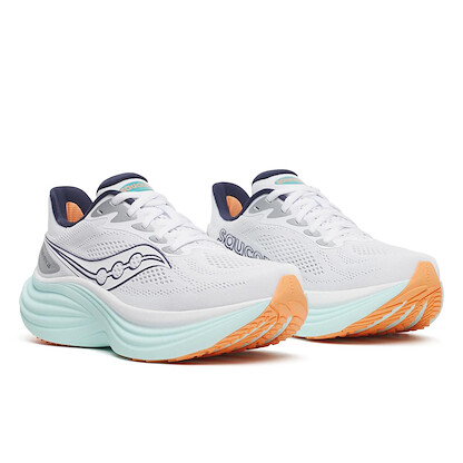 Saucony Women's Triumph 24 White/Spa Running Shoe - S100999-1005