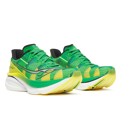 Saucony Men's Endorphin Azura Green/Yellow Running Shoe - S101329-1047