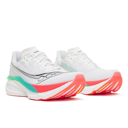 Saucony Men's Endorphin Azura White/Multi Running Shoe - S101329-1041
