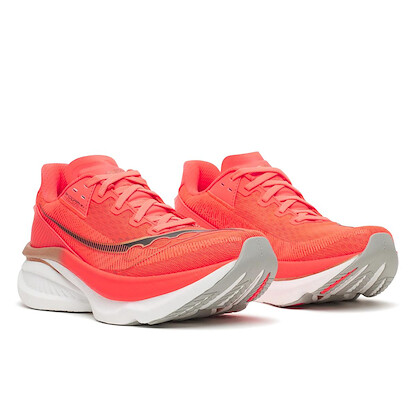 Saucony Women's Chicago Endorphin Vizi Red Running Shoe - S101348-1033