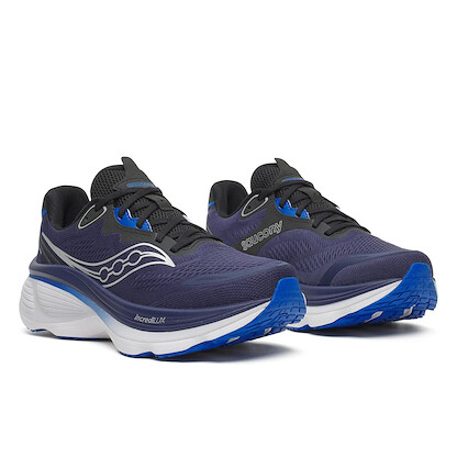 Saucony Men's Hurricane 26 Wide Naval/Black Running Shoe - S101102-1001