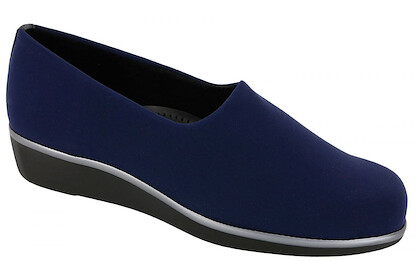 SAS Women's Bliss Slip On Wedge Navy - 2750-011