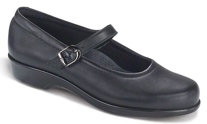 SAS Women's Maria Mary Jane Black Leather - 2160-013