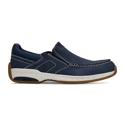 Dunham Men's Waves Casual Slip-on Shoes Dark Blue - H-Waves-DBL02