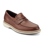 Rockport Men's Ledger Dark Natural Penny Loafers - M-Ledger-DNA01