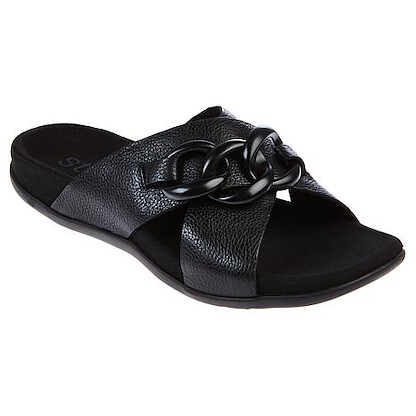 Strive Women's Palma Link Sandal Black - 23620BK