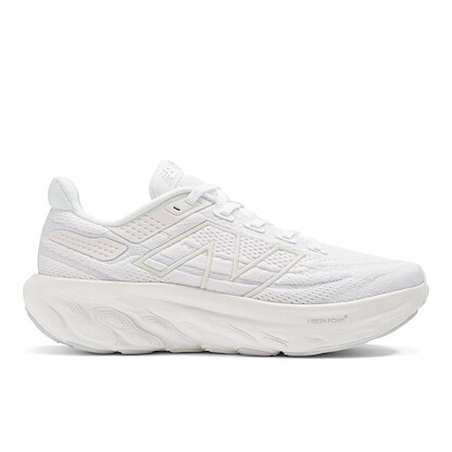New Balance Women's 1080 v13 Running Shoe White/Silver Metallic - W1080W13