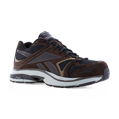 Reebok Work Men's Premier Road Plus VI Composite Toe Athletic Work Shoe Brown/Black - RB5202