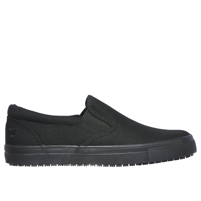 SKECHERS WORK Women's Sudler - Colobus Slip On Slip Resistant Work Shoes Black - 108012