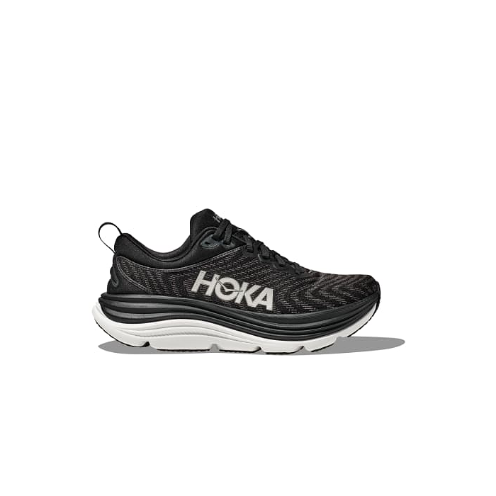 HOKA Men's Gaviota 5 Wide Black/White - 1134234-BWHT