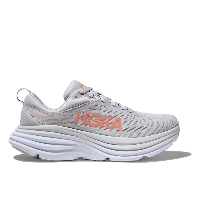 HOKA Women's Bondi 8 Wide Harbor Mist/Lunar Rock - 1127954-HMLR