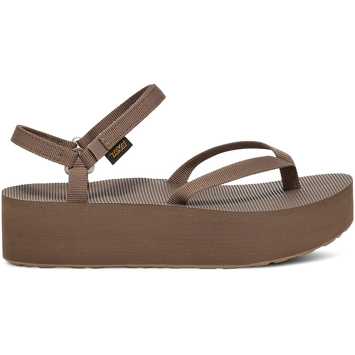 Teva Women's Flatform Sandal Slim Sandal Caribou - 1164630-CRBO