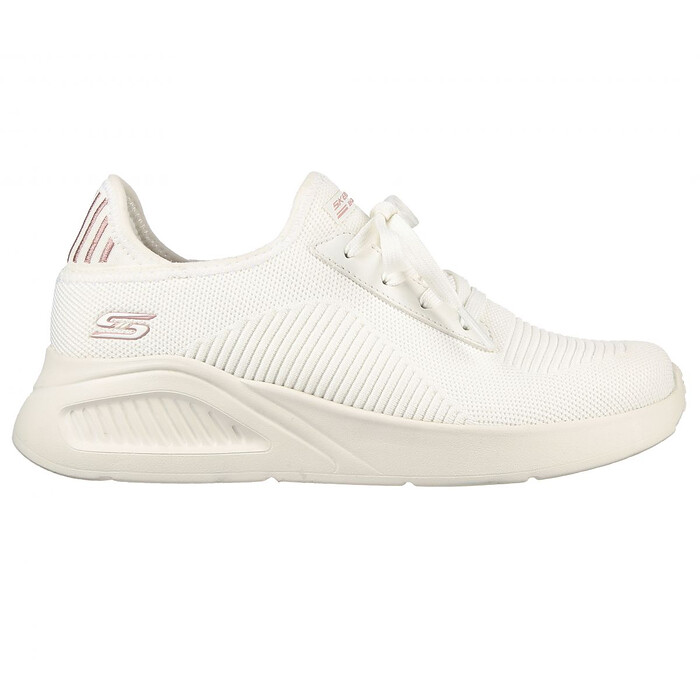 Skechers Women's BOBS Buno - Call Me Sneaker White - 117152-WHT