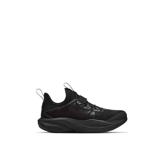 Hoka Unisex Little Kid's Mach 7 Walking Shoe Black/Black - 1176591-BBLC