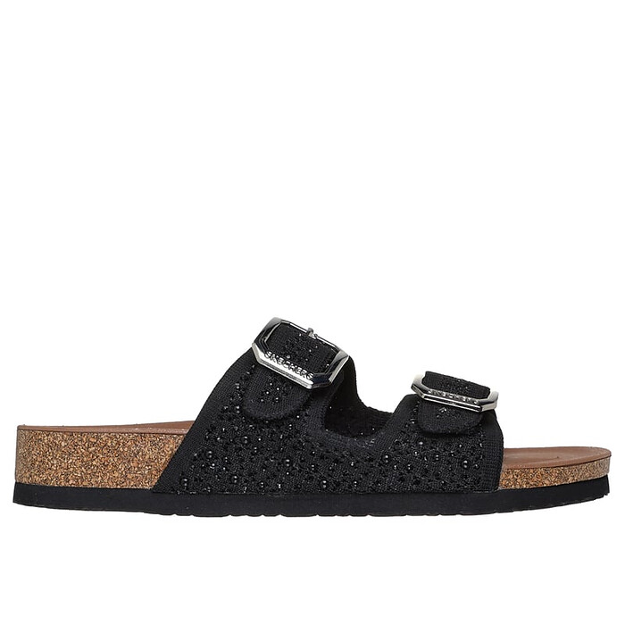 Skechers Women's Arch Fit Granola Casually Stunning Slide Sandal Black - 120164-BLK
