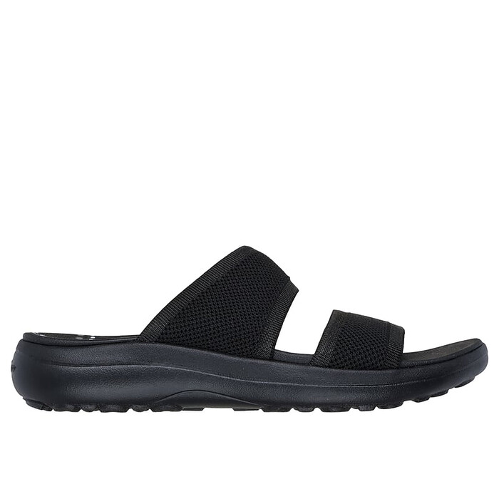 Skechers Women's Sporty Slim  Slide Sandal Black - 163559-BBK