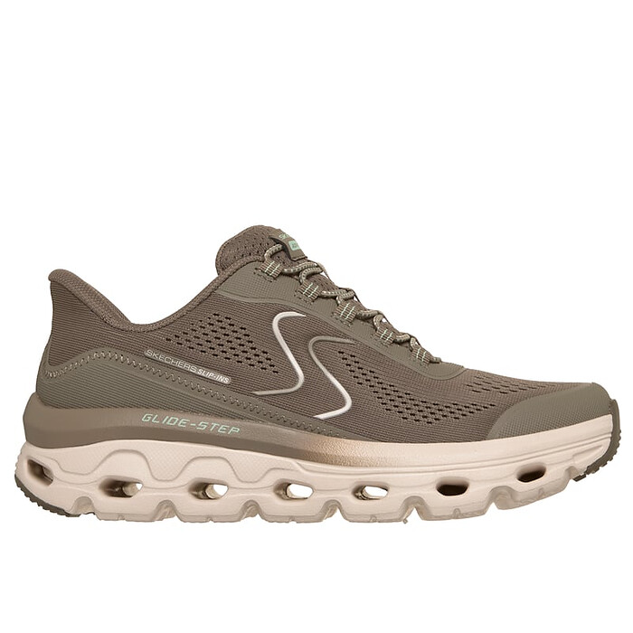 Skechers Women's Glide-Step Sole Slip-In Brown - 180272-BRN