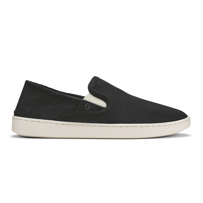 OluKai Women's Pehuea Slip-On Sneaker Black/Black - 20271-40V2