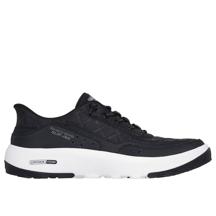 Skechers Men's Slip-ins Relaxed Fit: Urban Explore - Cozy Fit Black/White - 237664-BKW