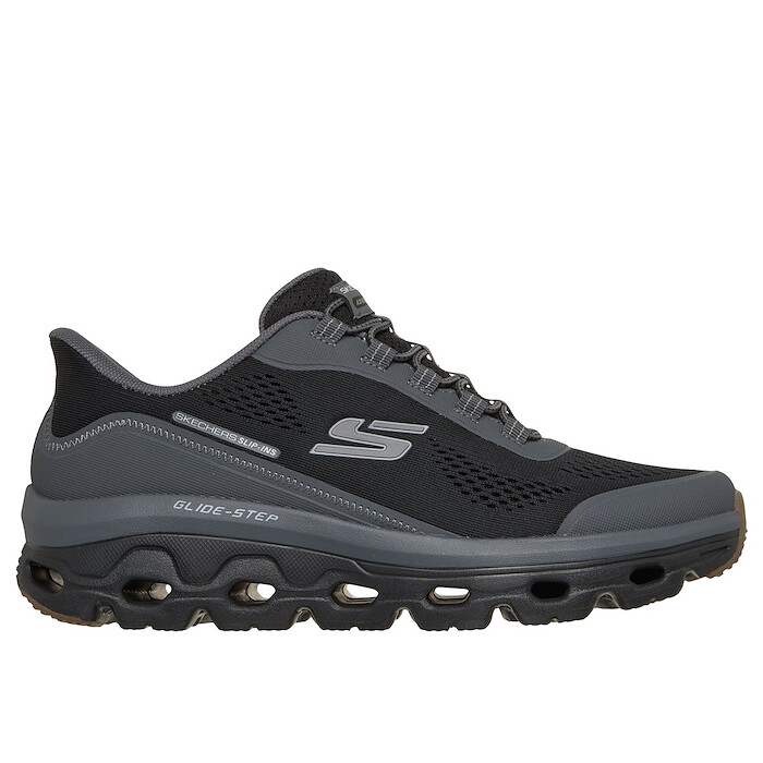 Skechers Men's Slip-ins Glide-Step Sole - Glover Peak Black/Charcoal - 237812-BKCC
