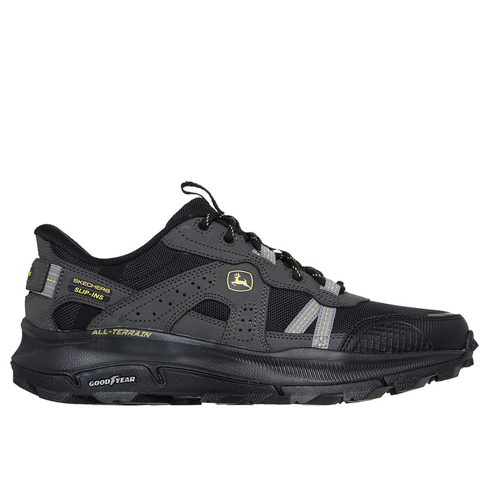 Skechers x John Deere Men's Equalizer 5.0 Trail - Harvester Slip-in Shoes Black - 256009-BBK