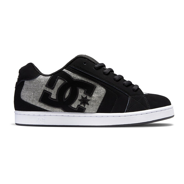 DC Shoes Men's Net Shoes Black/Grey/Grey - 302361-XKSS