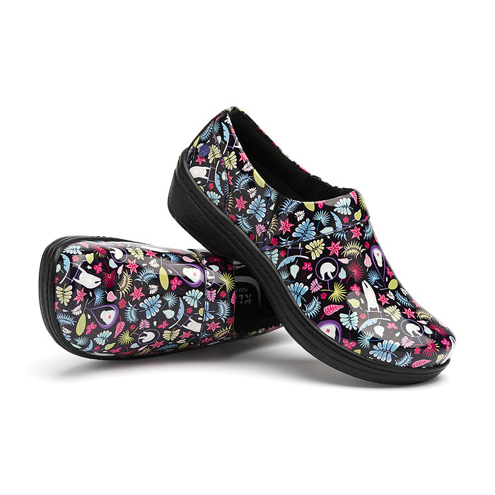 KLOGS Women's Mission Sloth Swing Patent Leather Clog - 3087-0620