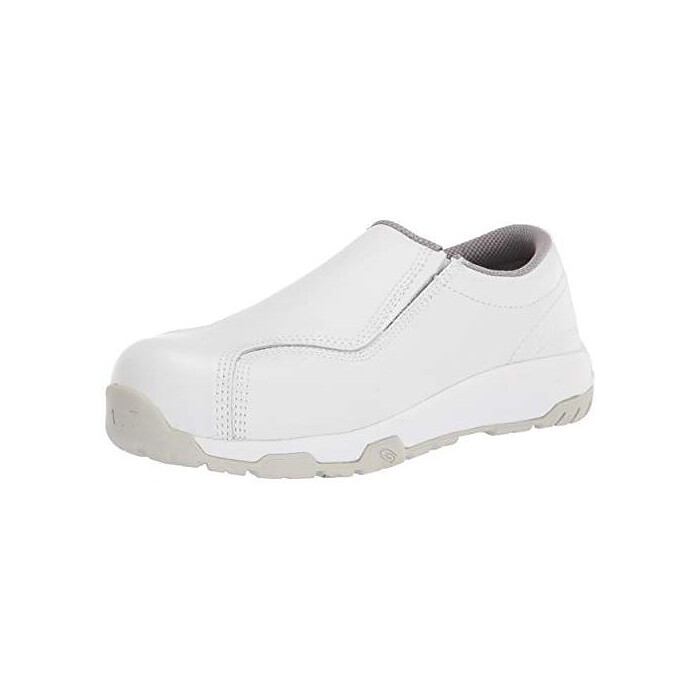 Nautilus Safety Footwear Women's Specialty Composite Toe ESD Slip-On Work Shoe White - N1652