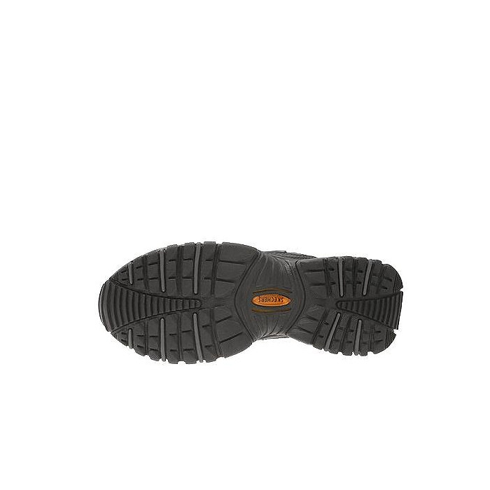 SKECHERS WORK Women's Iron Energy Steel Toe Work Shoe Dark Chocolate - 2943-DCHN
