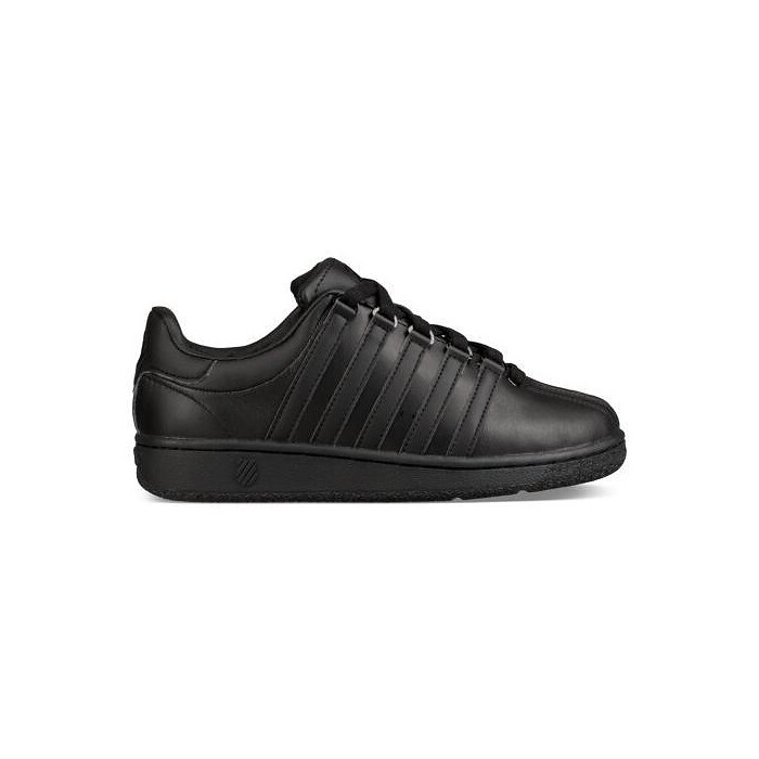 K-Swiss Women's Classic VN Sneaker Black/Black - 93343-001