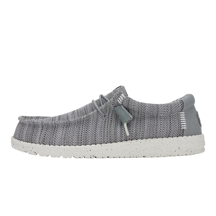 HEY DUDE Shoes Men's Wally Stretch Sox Grey - 41898-030