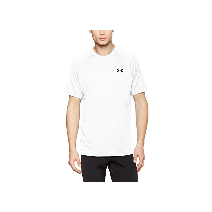 Under Armour Men's Tech Short Sleeve T-Shirt White/Black - 1228539-100