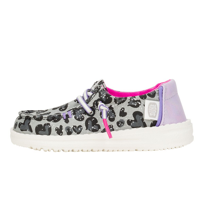 HEY DUDE Shoes Girls' Wendy Toddler Wild Child Dark Grey - 42046-029