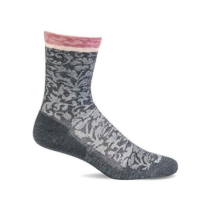 Sockwell Women's Plantar Cush Crew Plantar Relief Socks Charcoal - SW32W-850