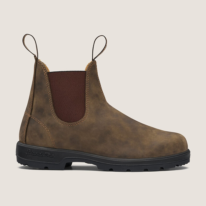 Blundstone Unisex Classic Chelsea Boot Rustic Brown - 585