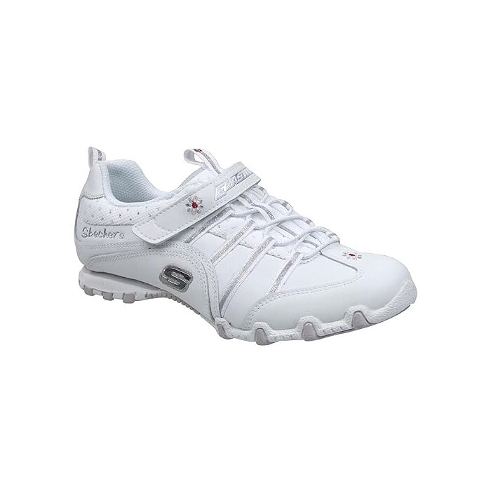Skechers Kids' Bikers - Sweet Spark White/Silver - 82435L/WSL