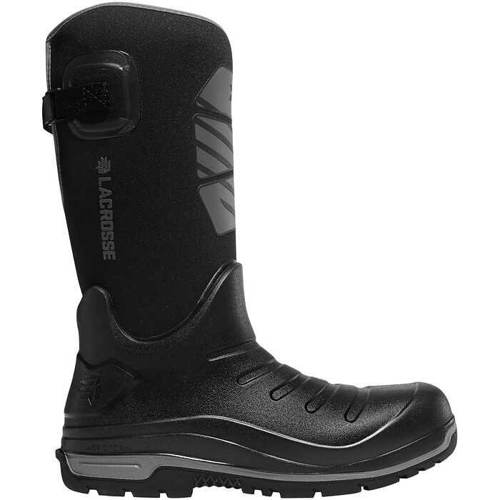 LACROSSE WORK Men's Aero Insulator 14" Composite Toe NMT Work Boot Black - 664554