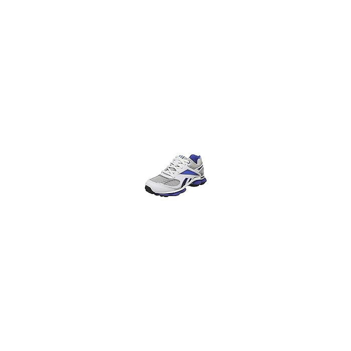 Reebok Big Kids' RunPrime Running Shoe Steel/Silver/White/Moonlight Blue - V65262