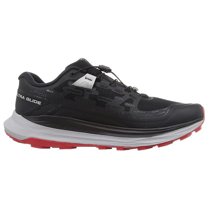Salomon Men's Ultra Glide Trail Running Shoe Black/Alloy/Goji Berry - L41430500