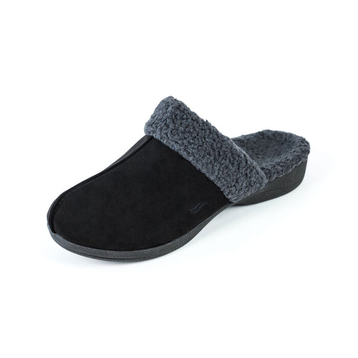 PowerStep® ArchWear™ Women's Slippers Black/Charcoal - 8855-15