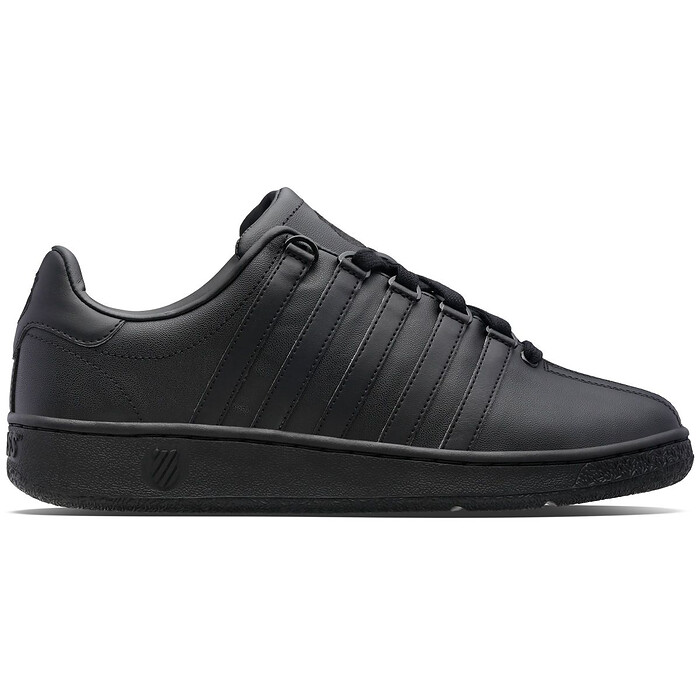 K-Swiss Women's Classic VN Sneaker Black/Black - 97321-001