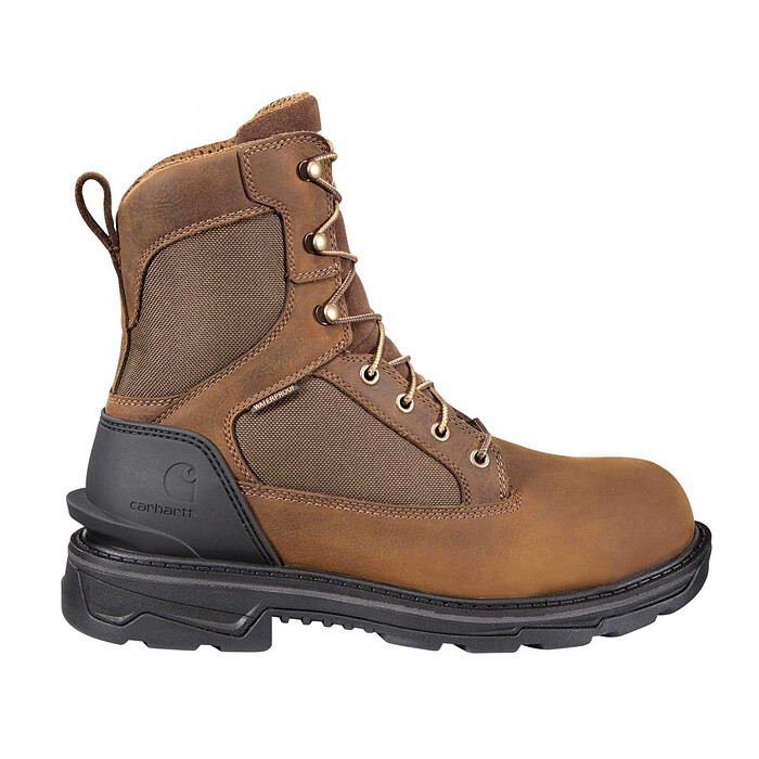 Carhartt Men’s 8” Ironwood Waterproof Soft Toe Work Boot Brown - FT8000-M