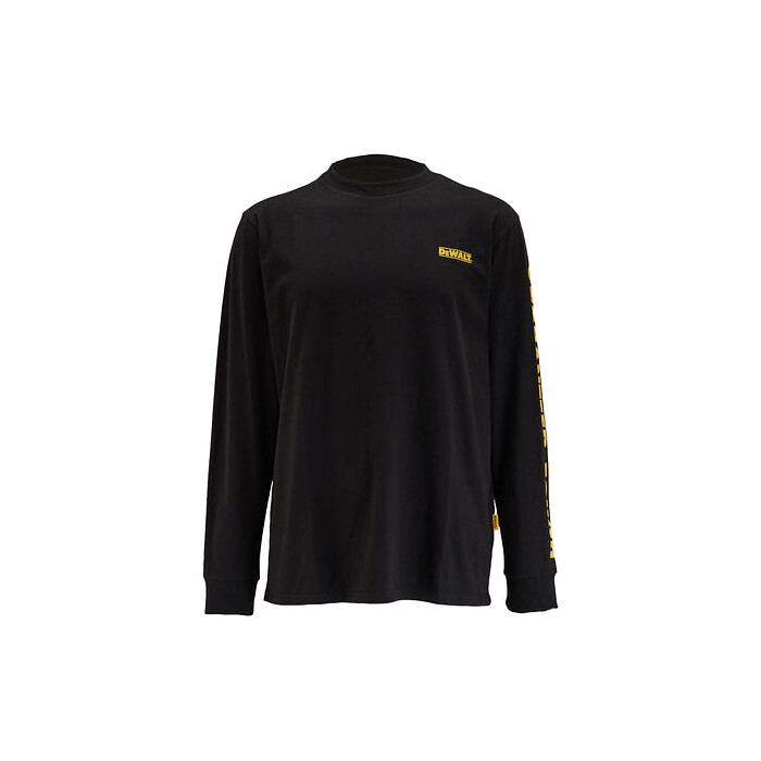 DEWALT Men's Guaranteed Tough Long Sleeve T-Shirt Black - DXWW50017-BLK