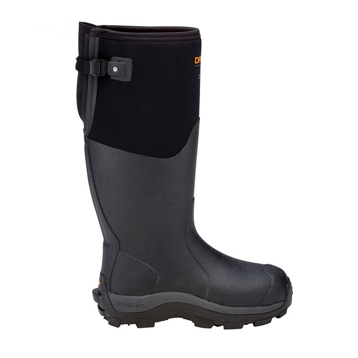 Dryshod Mens Haymaker Gusset Hard-Working Farm Boots Black - HAYG-MH-BK