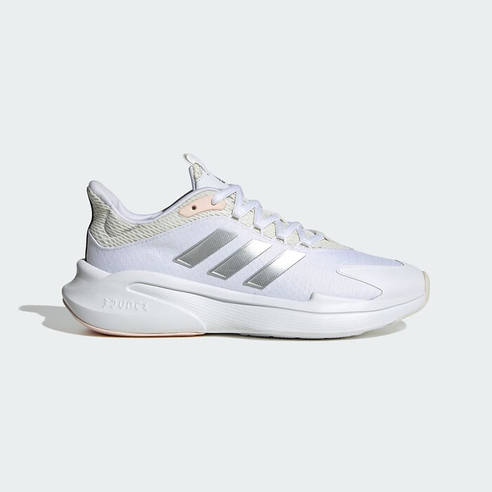 Adidas Women's Alphaedge + Athletic Shoes White/Silver Metallic/Wonder Quartz - IF7283