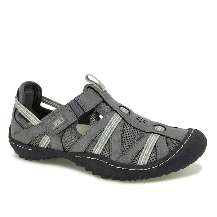 JBU Women's Regional Water Ready Shoe Dark Grey/Pale Moss - B3RGL19