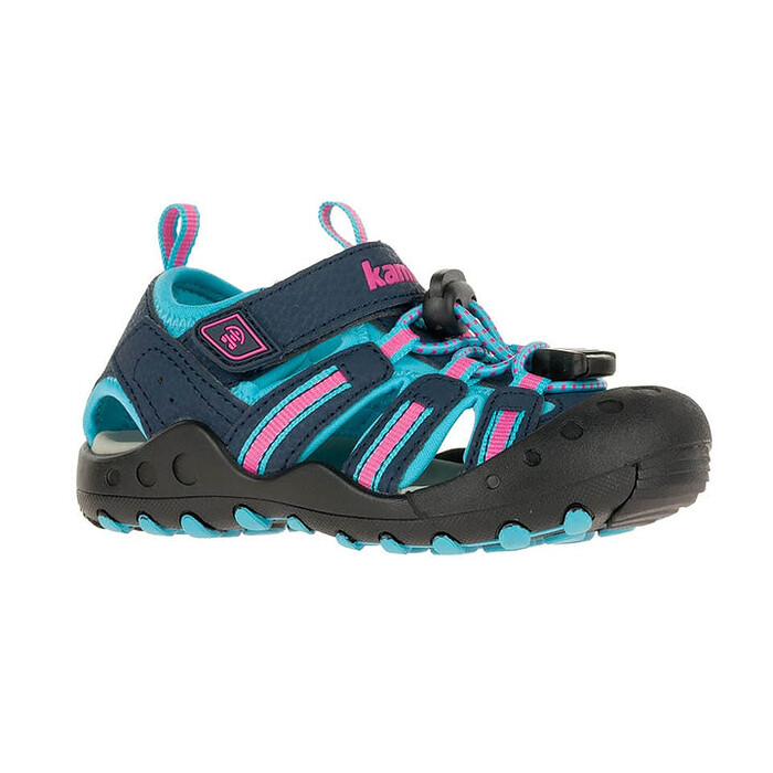 Kamik Unisex Kids' Crab Sandals Navy/Teal - HK4594-NTE