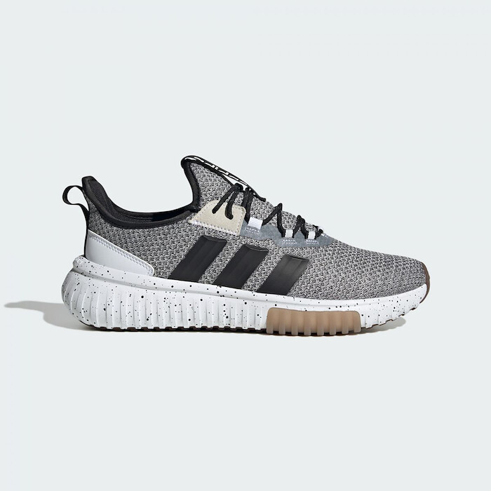 Adidas Men's Kaptir 4.0 Athletic Shoe Cloud White/Core Black/Gum - JR8531